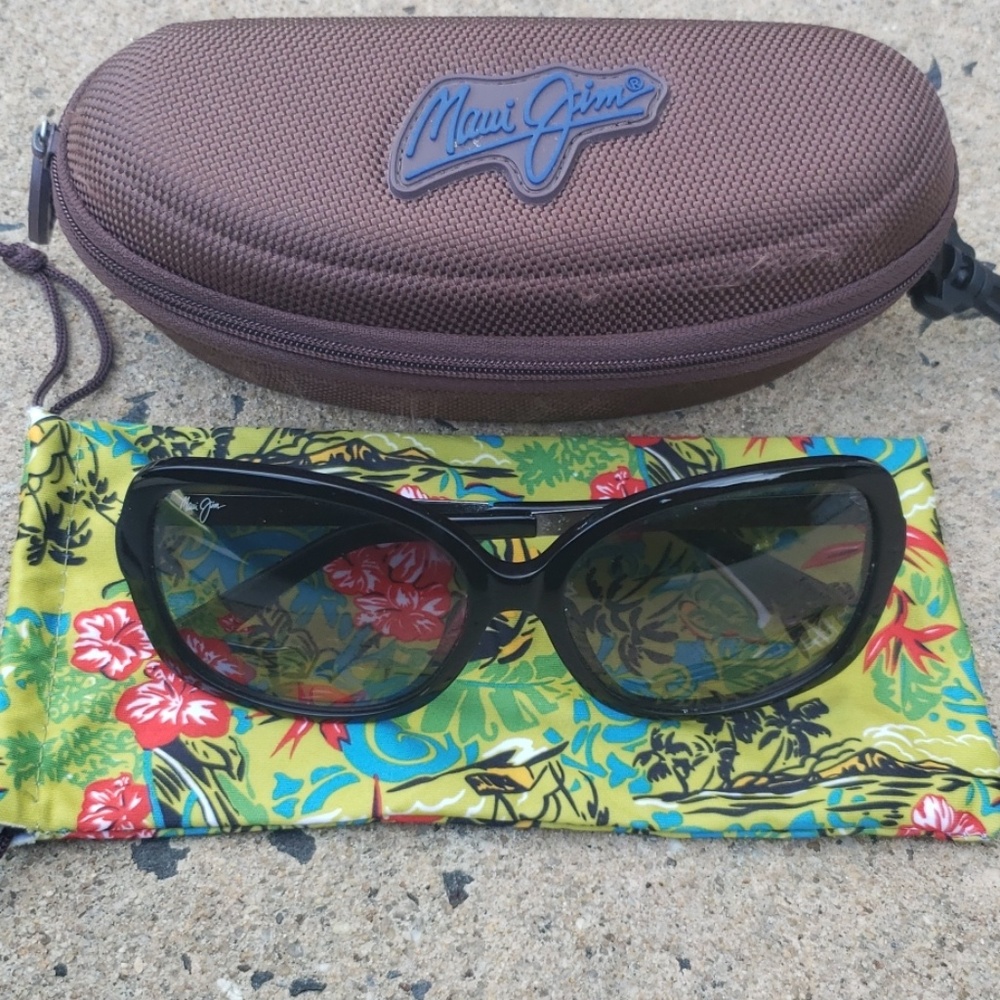 Maui Jim Melika polarized oversized sunglasses
